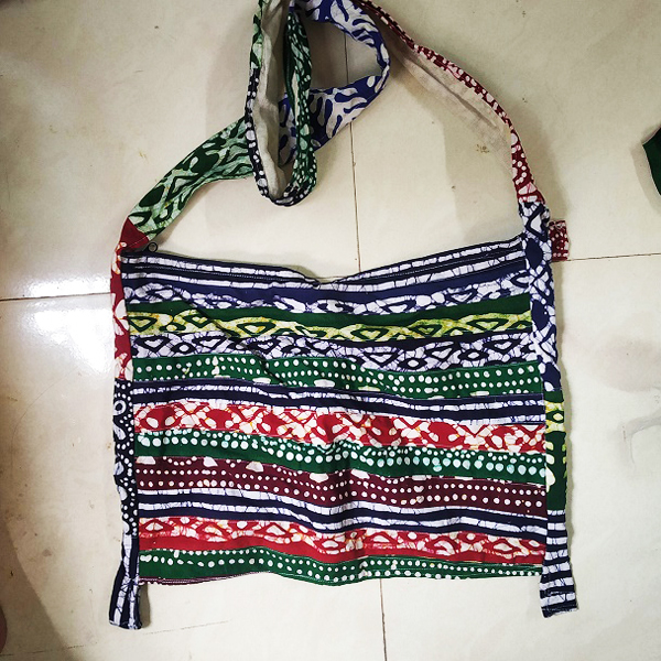 Buy Tribes India Women' Cotton BAG-JHOLA(MULTICOLOUR,(34cm X 35cm X 34cm))  at Amazon.in